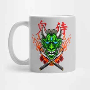 Oni Mask Illustration 05 Mug